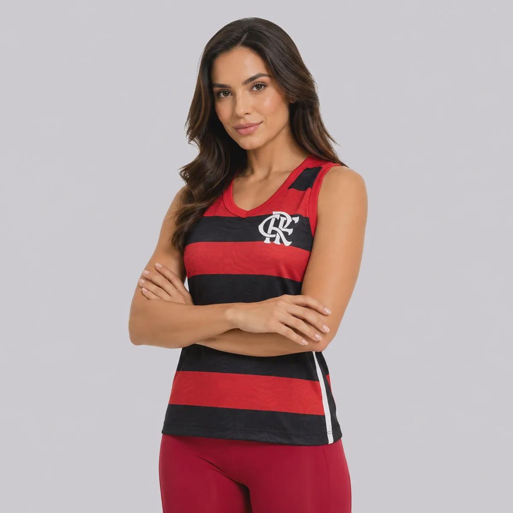 Imagem 2 do produto Camiseta Regata Flamengo Vivaz Feminina