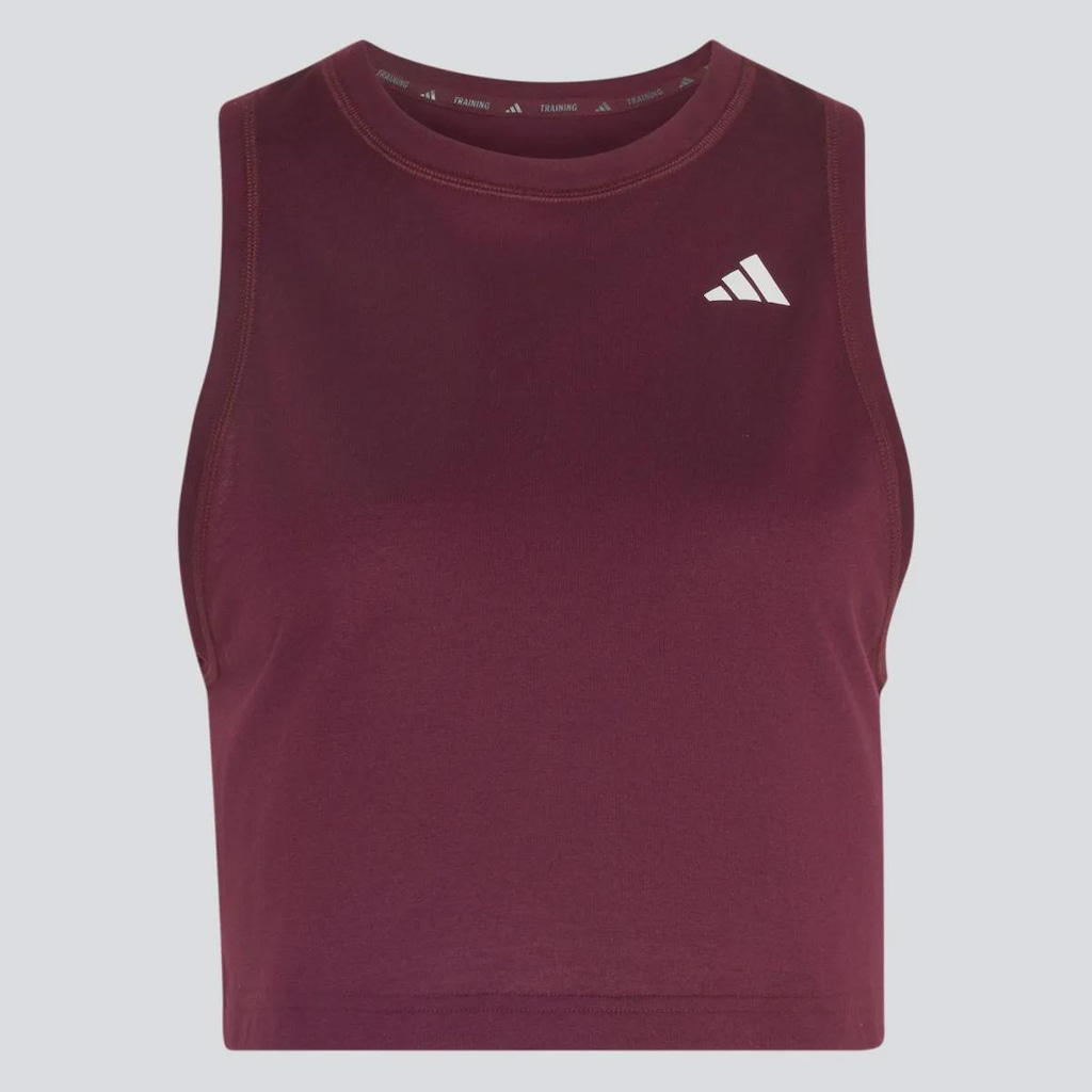 Imagem 3 do produto Camiseta Regata Cropped adidas WE Feminina