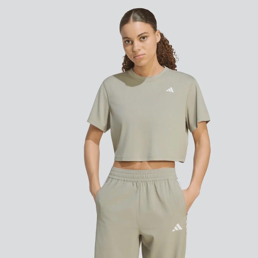 Imagem 1 do produto Cropped adidas Essentials 3 Stripes Feminina