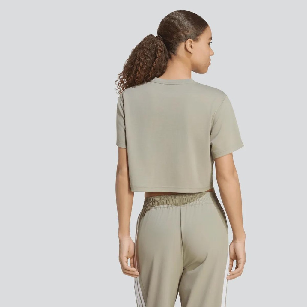 Imagem 2 do produto Cropped adidas Essentials 3 Stripes Feminina