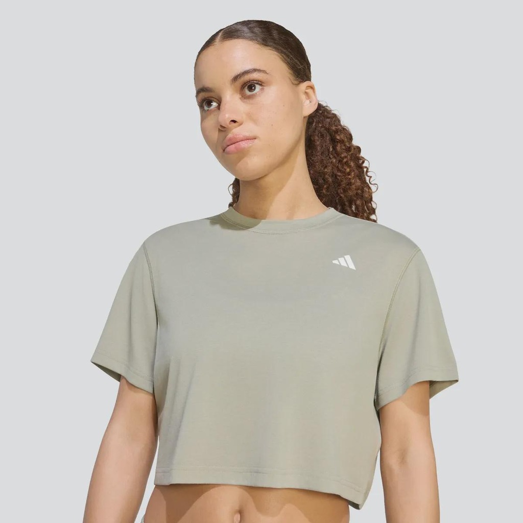 Imagem 4 do produto Cropped adidas Essentials 3 Stripes Feminina