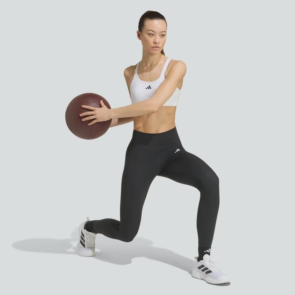 Imagem 4 do produto Kit 2 Tops adidas Optime Essentials Suporte Leve Feminino