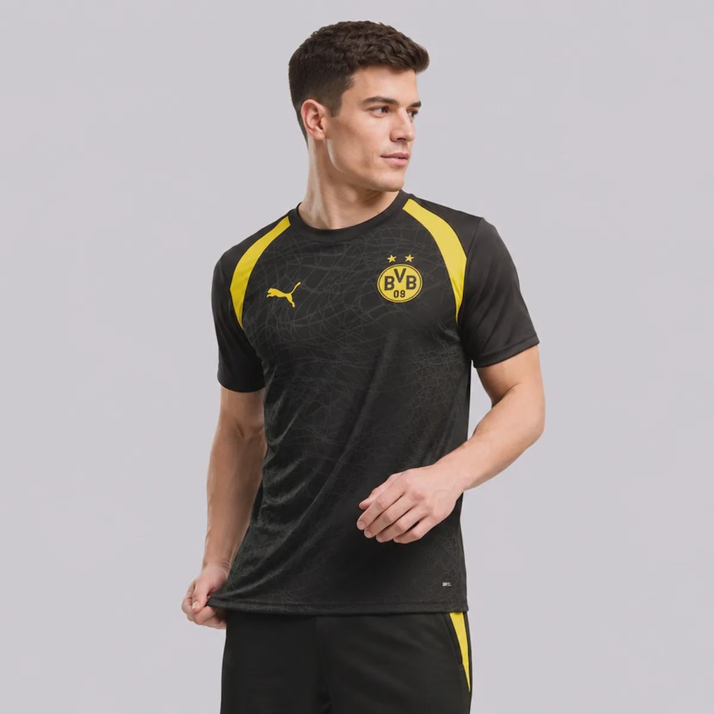 Imagem 3 do produto Camisa do Borussia Dortmund Slim Treino Puma Masculina