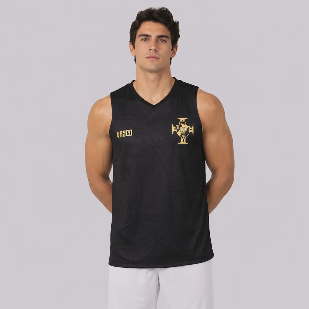 Imagem 1 do produto Camiseta Regata do Vasco Flecha Dupla Face Masculina