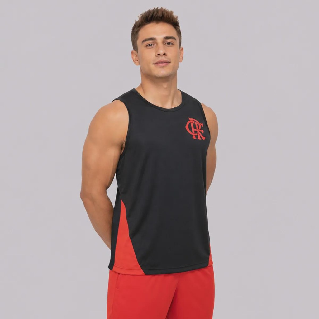 Imagem 2 do produto Camiseta Regata do Flamengo Gávea II Masculina