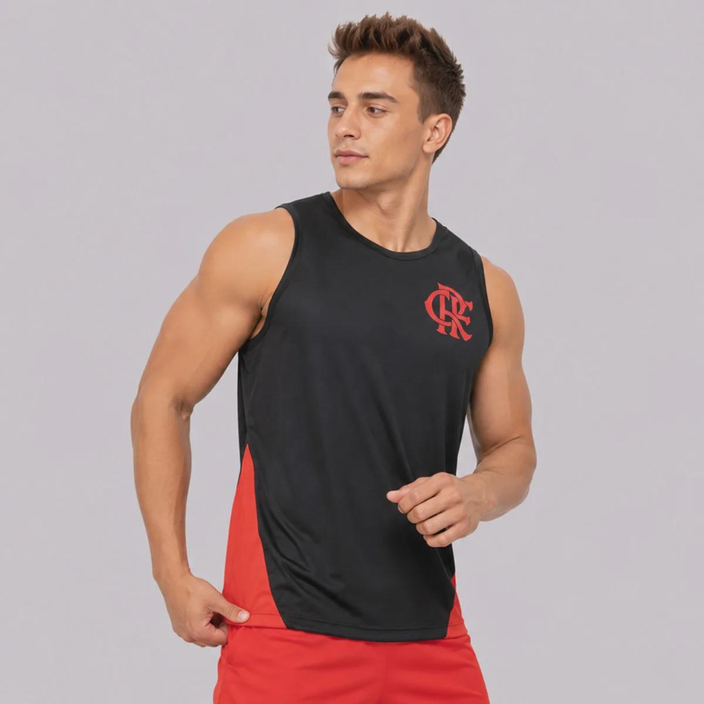 Imagem 3 do produto Camiseta Regata do Flamengo Gávea II Masculina