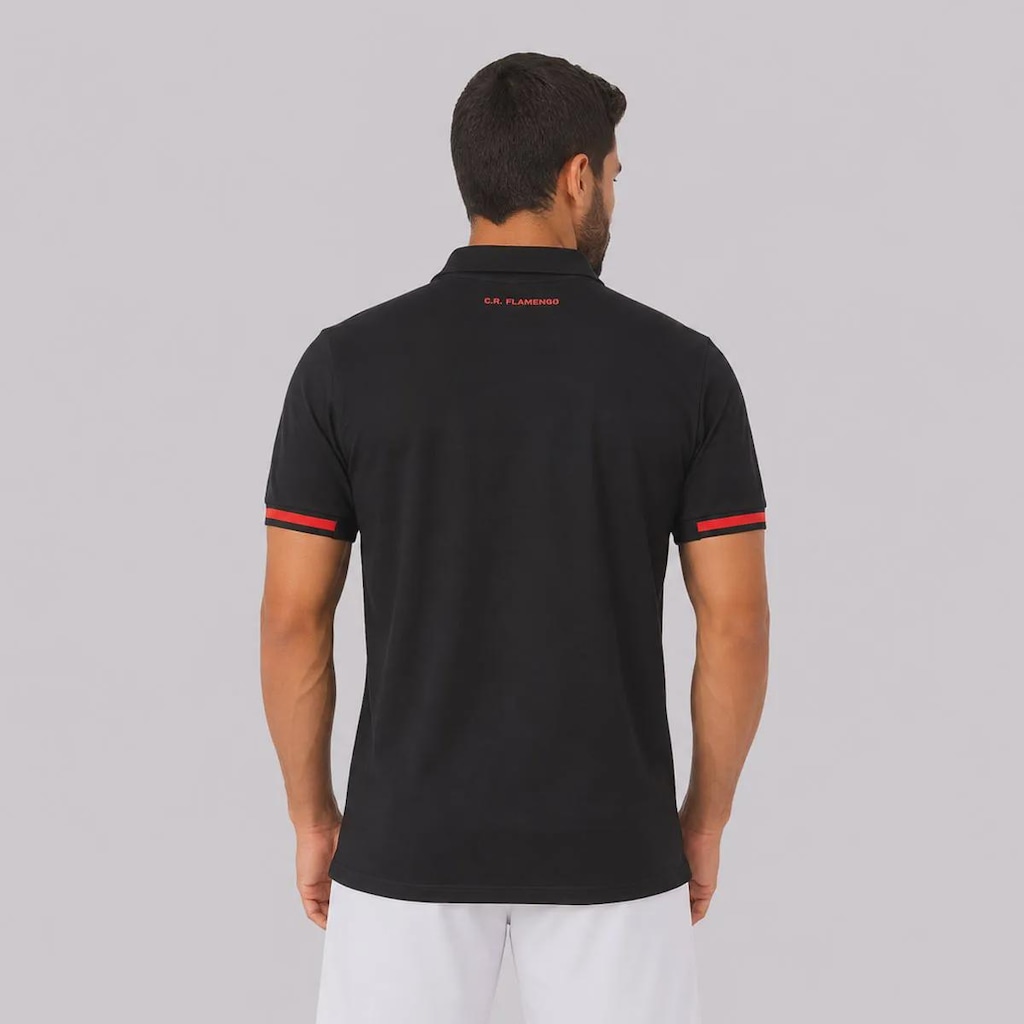 Imagem 4 do produto Camisa Polo Flamengo Raça Rubro-Negra Legado Masculina
