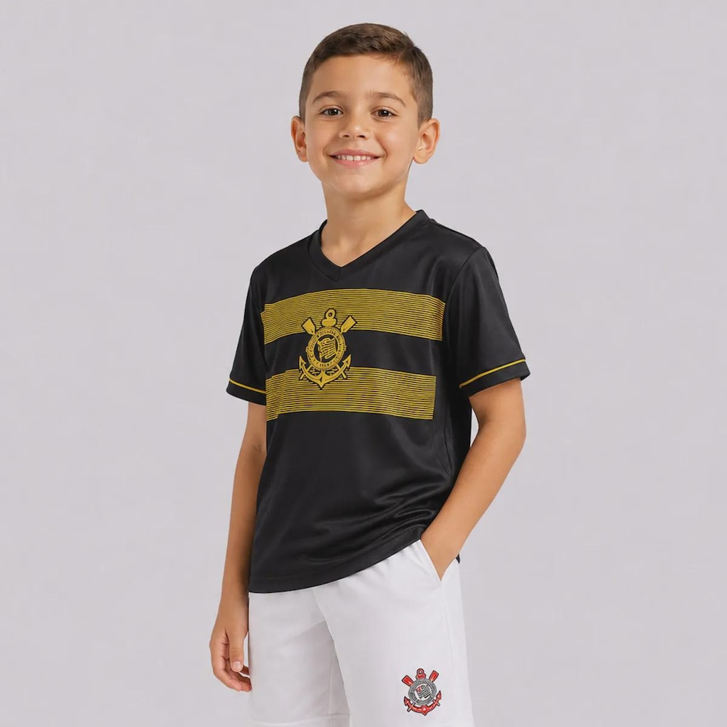 Imagem 2 do produto Camisa do Corinthians Logo Infantil
