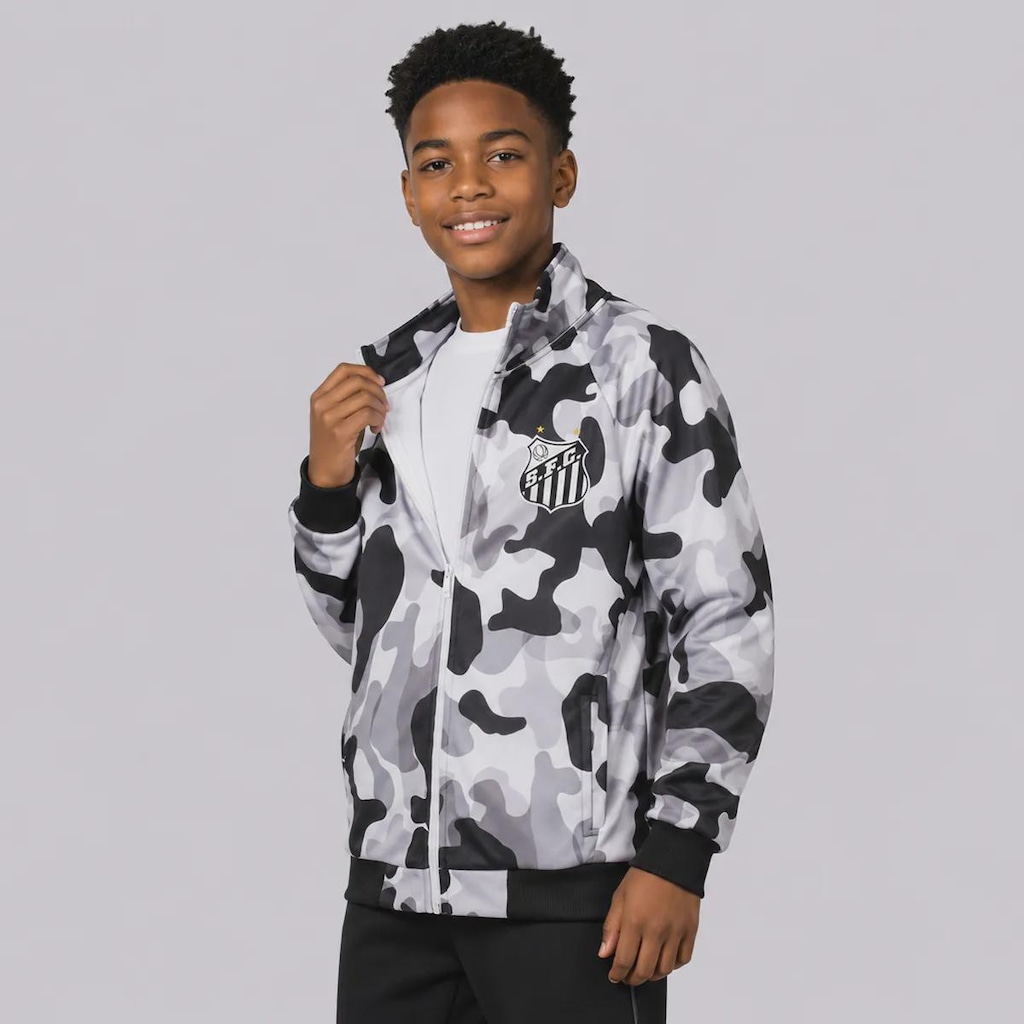 Imagem 2 do produto Jaqueta do Santos Camuflada Infantil