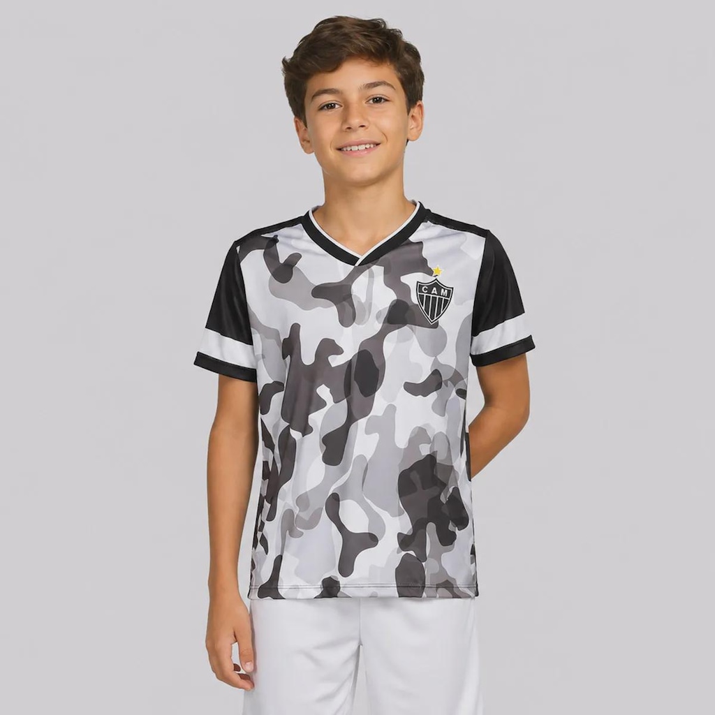 Imagem 1 do produto Camisa do Atletico Mineiro Camuflada Infantil