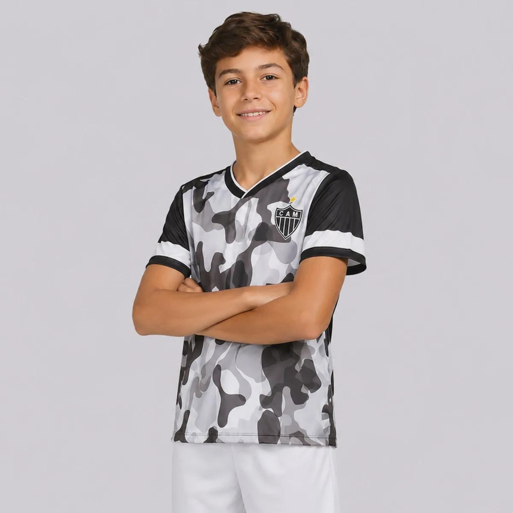 Imagem 2 do produto Camisa do Atletico Mineiro Camuflada Infantil