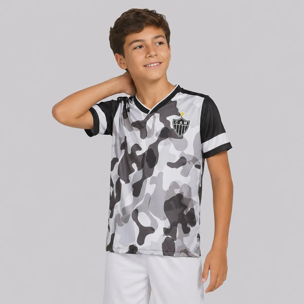 Imagem 3 do produto Camisa do Atletico Mineiro Camuflada Infantil