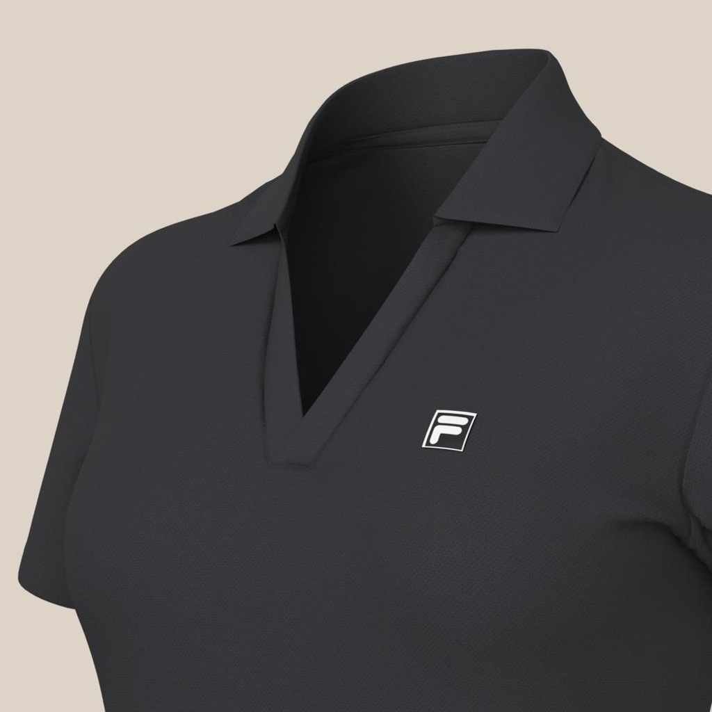 Imagem 4 do produto Camiseta Pólo Fila F-Box Tennis Basic Feminina