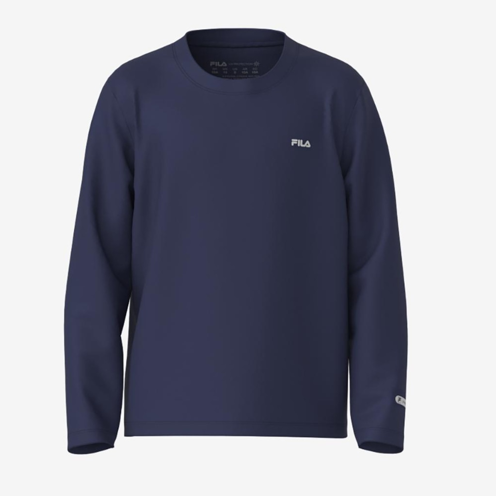 Imagem 3 do produto Camiseta Manga Longa Fila Basic Fps50+ Juvenil