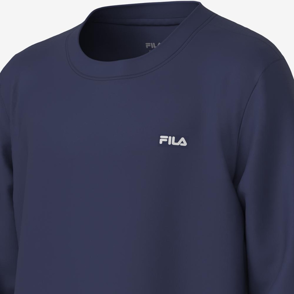 Imagem 4 do produto Camiseta Manga Longa Fila Basic Fps50+ Juvenil