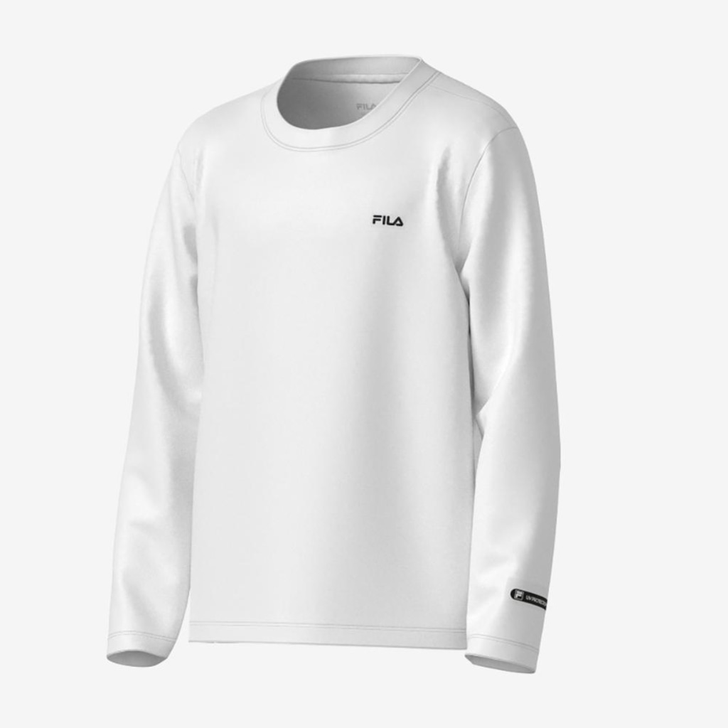 Imagem 1 do produto Camiseta Manga Longa Fila Basic Fps50+ Juvenil