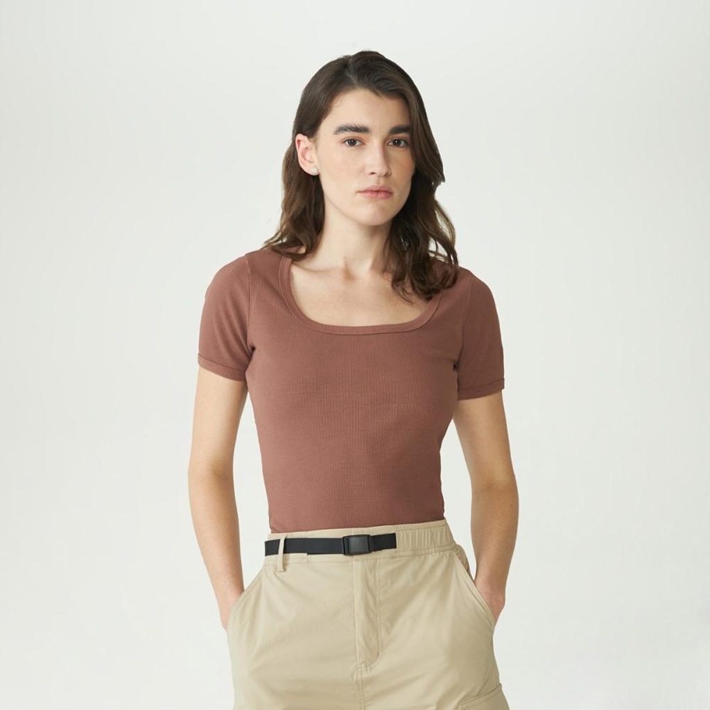 Imagem 1 do produto Camiseta Fila Essentials Rib Feminina