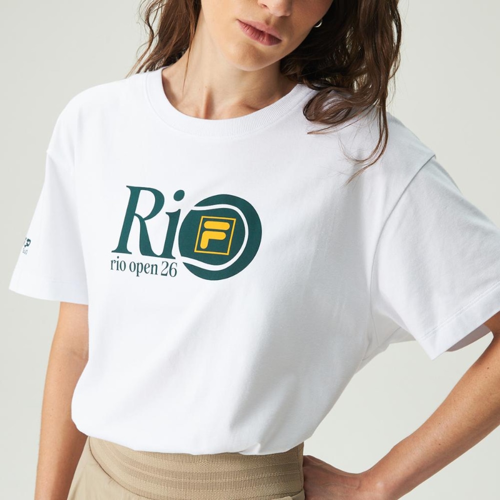 Imagem 5 do produto Camiseta Fila Comfort Rio Open 26 Feminina