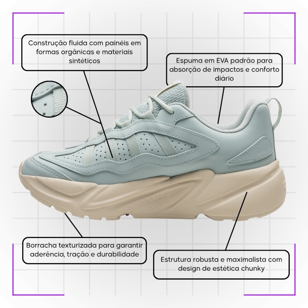 Imagem 5 do produto Tênis Feminino Fila Street Fit 3