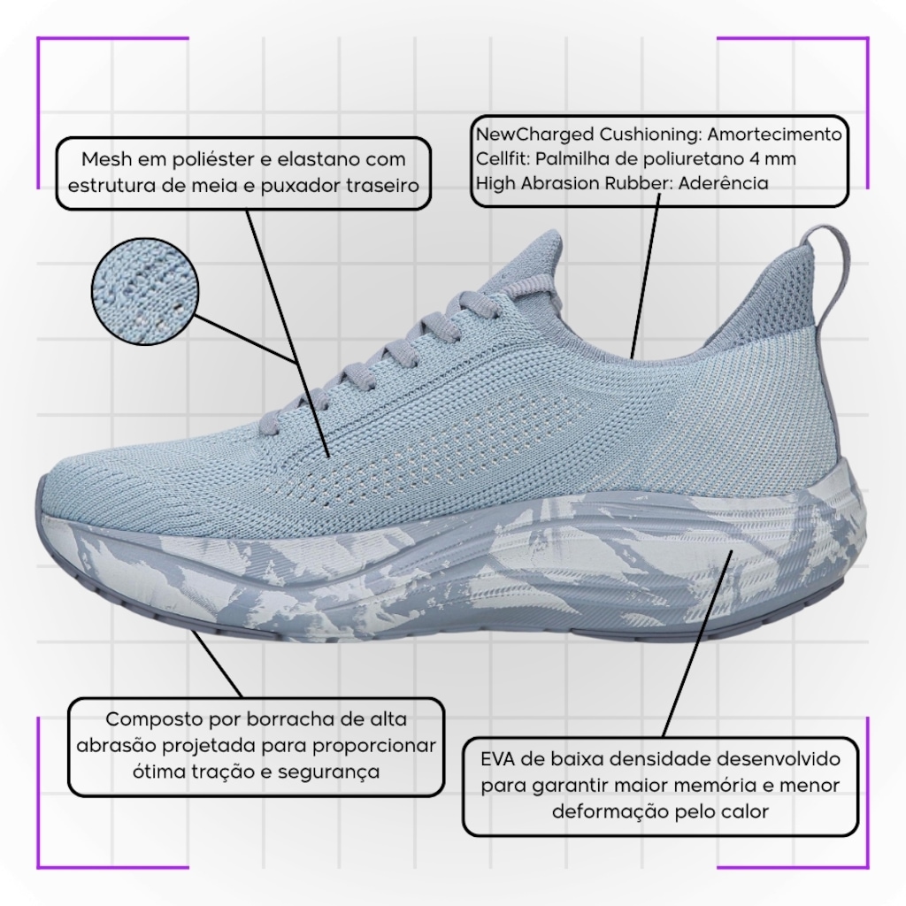 Imagem 5 do produto Tênis Feminino Under Armour Charged Fleek