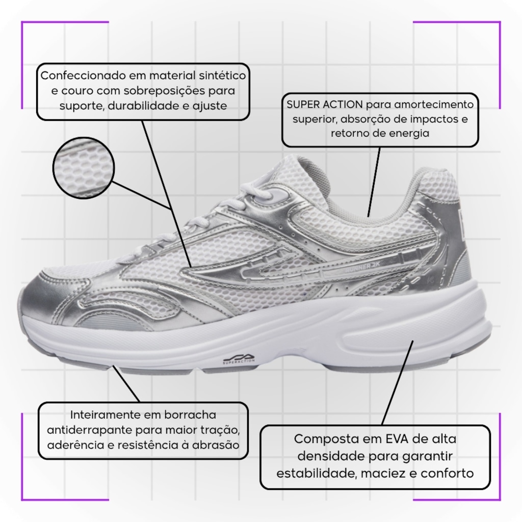Imagem 5 do produto Tênis Masculino Fila Runner 2K