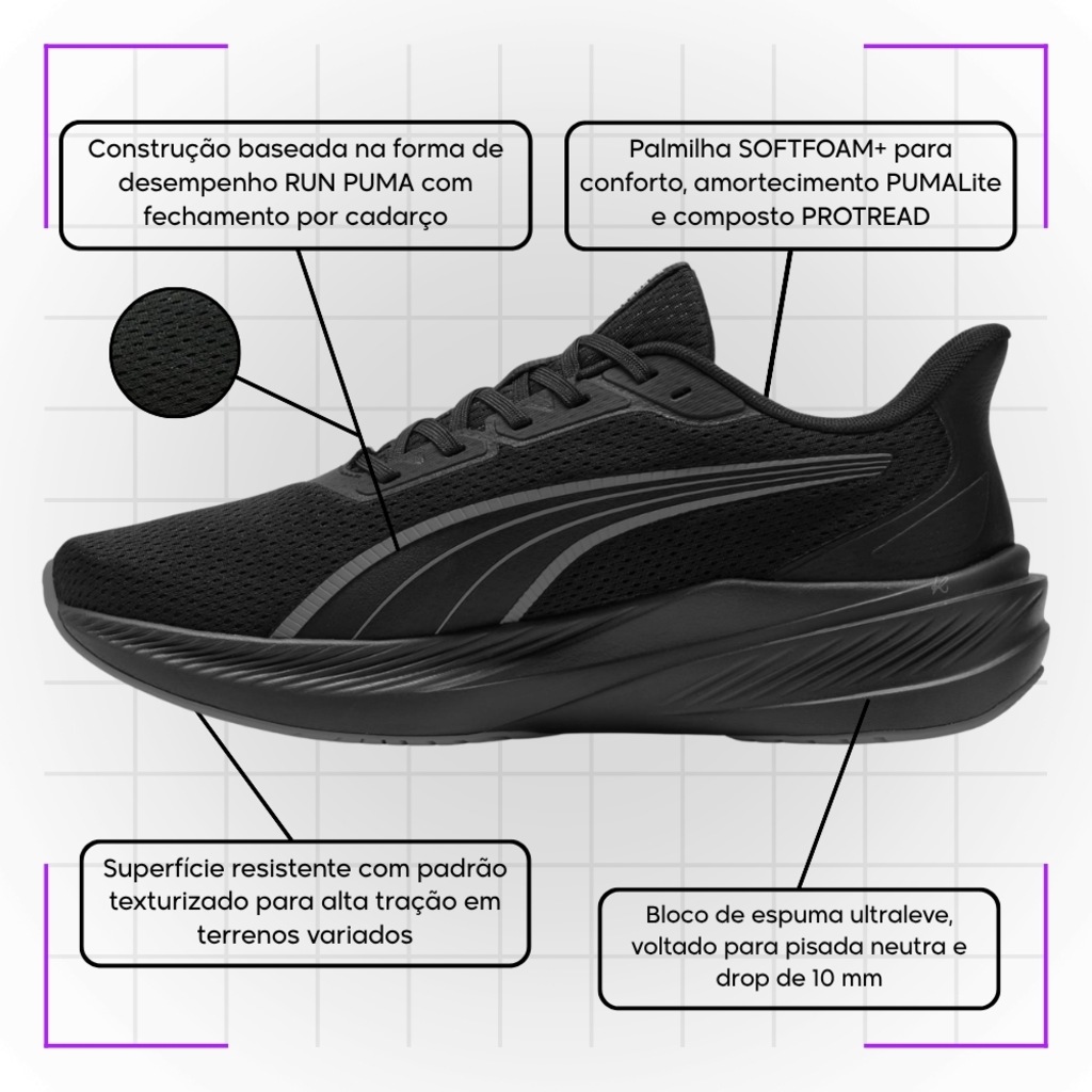 Imagem 3 do produto Tênis Unissex Puma Dasher Lite