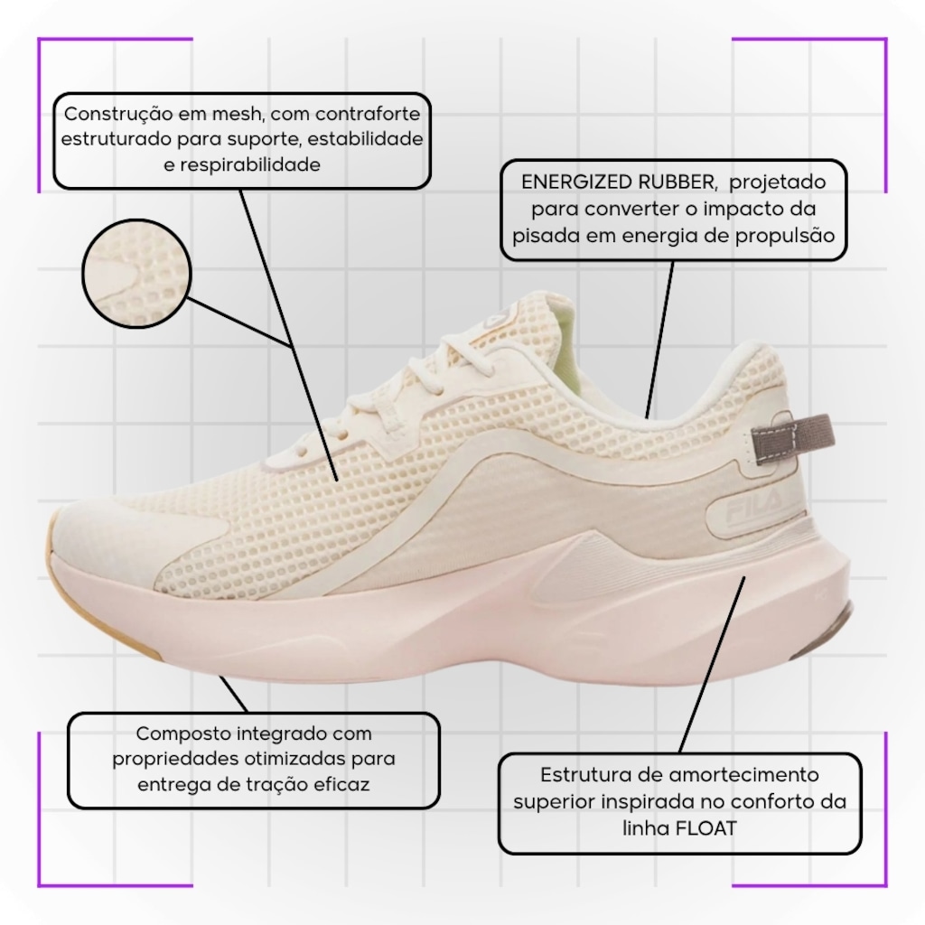 Imagem 3 do produto Tênis Feminino Fila Recovery