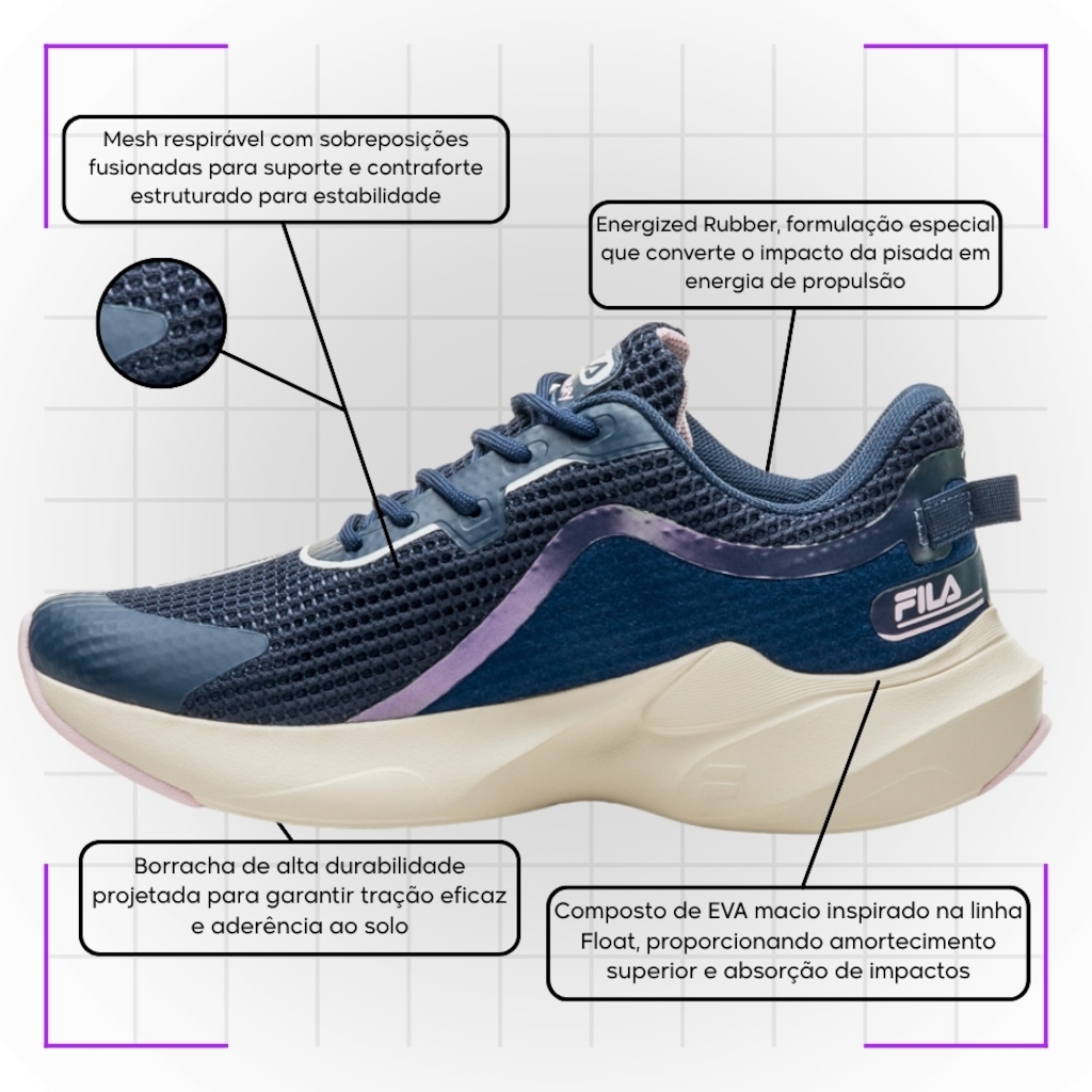 Imagem 3 do produto Tênis Feminino Fila Recovery