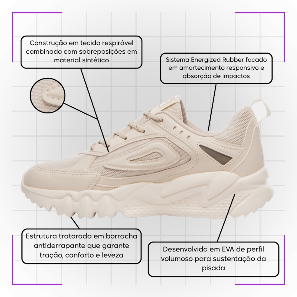 Imagem 3 do produto Tênis Feminino Fila Venture Tracer Lite