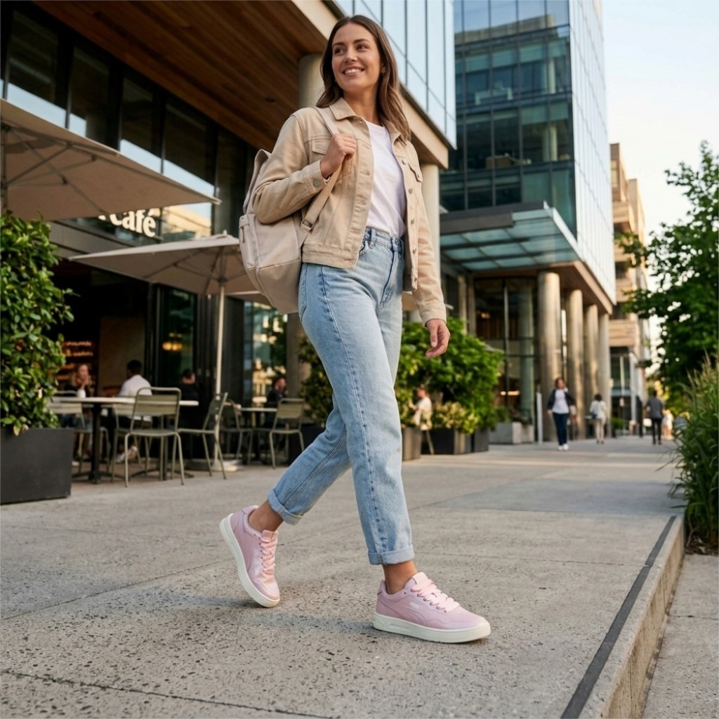 Imagem 2 do produto Tênis Feminino Puma Court Lally Perla Bdp