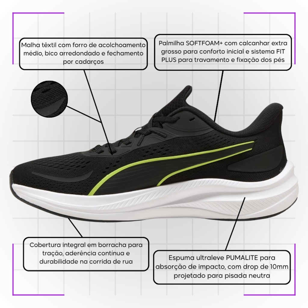 Imagem 3 do produto Tênis Unissex Puma Skyrocket Lite 2