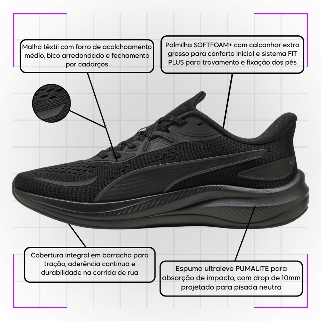 Imagem 3 do produto Tênis Unissex Puma Skyrocket Lite 2