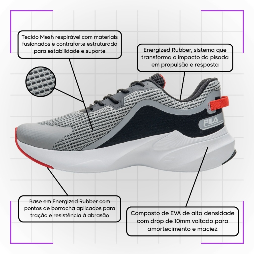 Imagem 5 do produto Tênis Masculino Fila Recovery