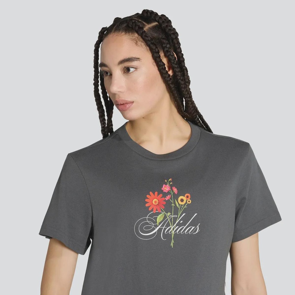 Imagem 3 do produto Camiseta adidas Flores Feminina