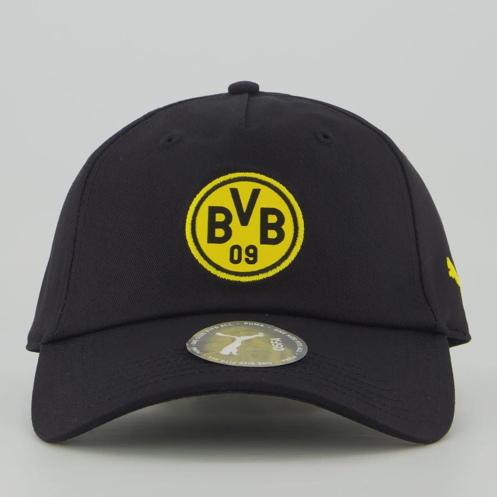 Imagem 2 do produto Boné Unissex Borussia Dortmund Puma ESS - Aba Curva