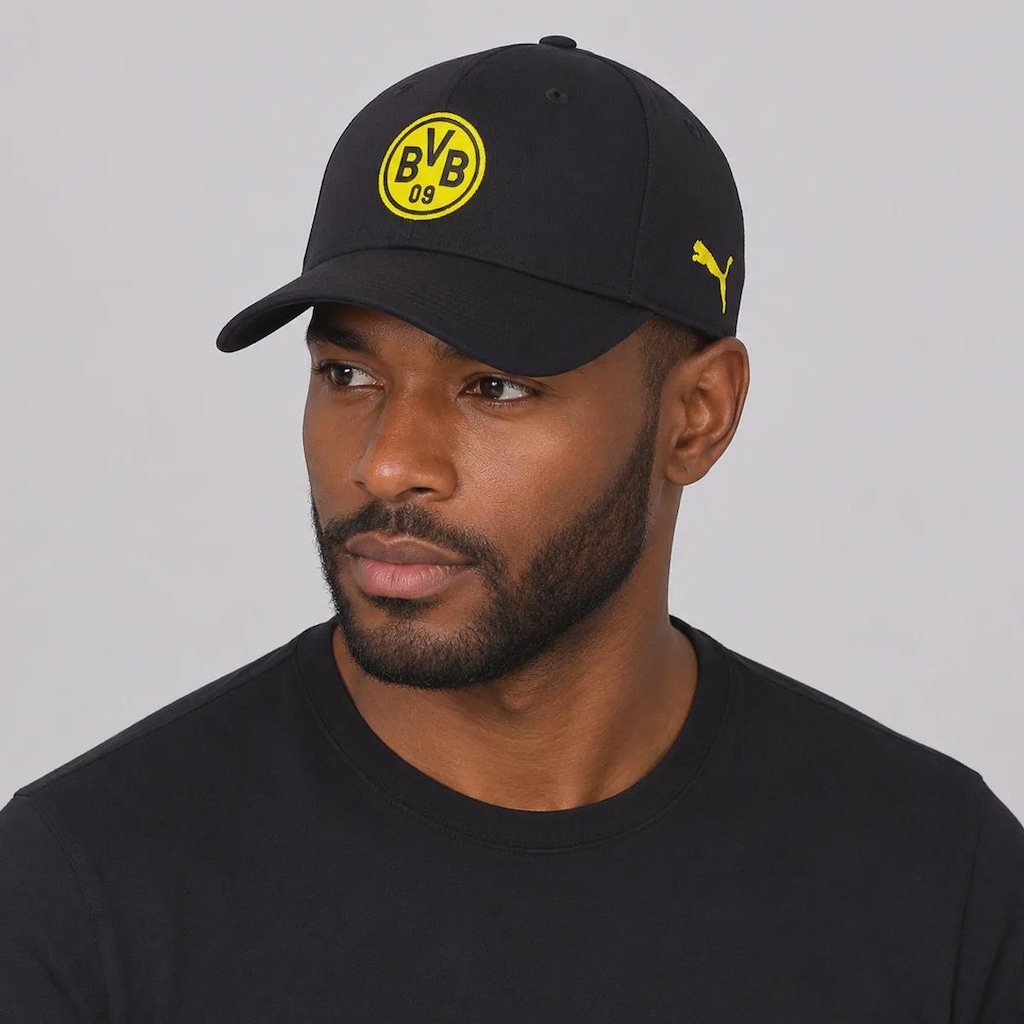 Imagem 5 do produto Boné Unissex Borussia Dortmund Puma ESS - Aba Curva
