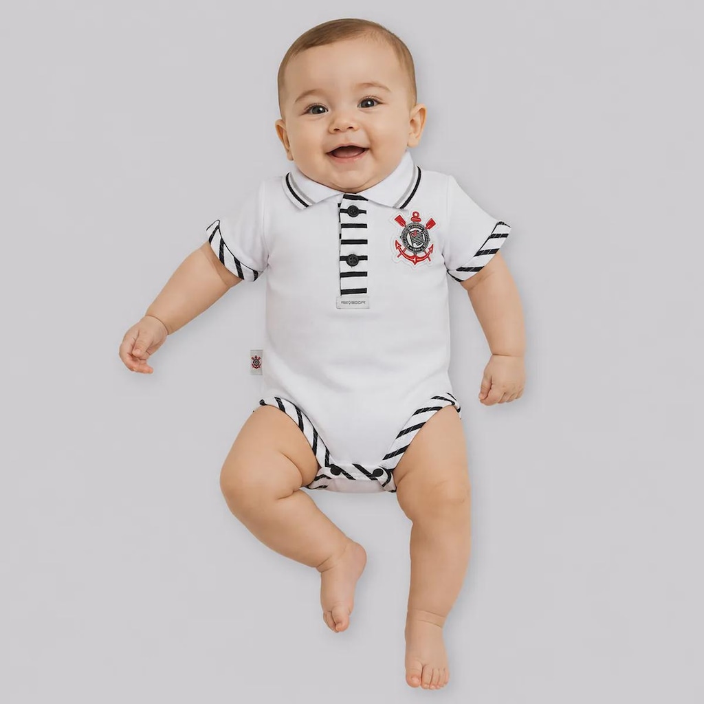 Imagem 1 do produto Body Polo do Corinthians Mo Infantil