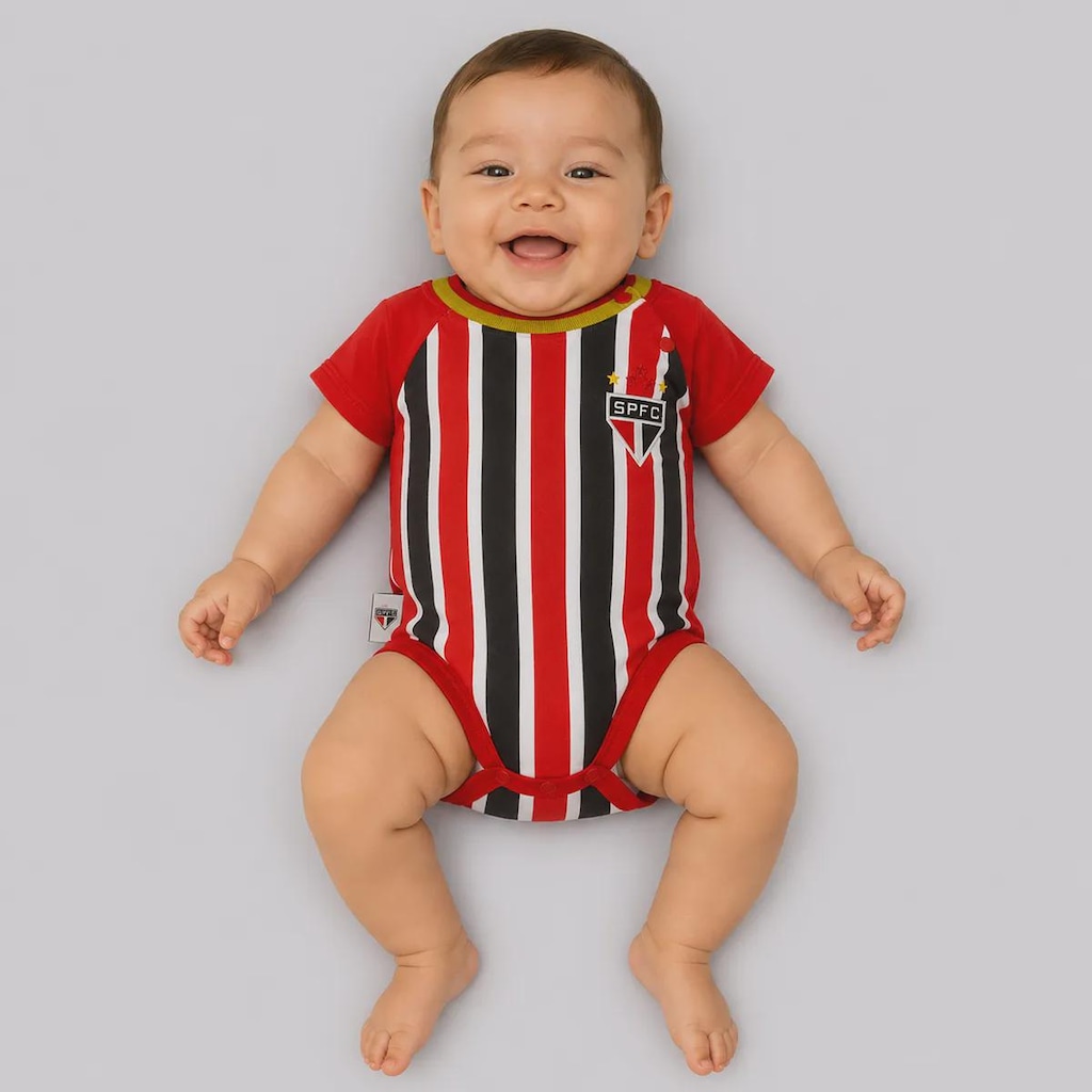 Imagem 1 do produto Body do São Paulo Camisa 2 Infantil