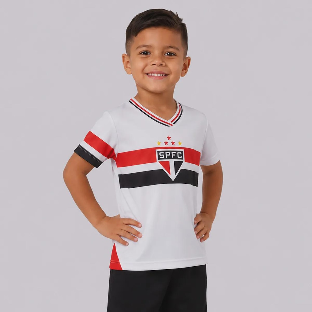 Imagem 2 do produto Camisa do São Paulo 1 Infantil