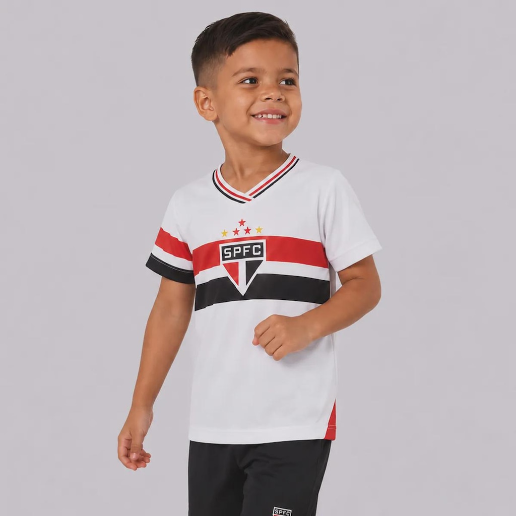 Imagem 3 do produto Camisa do São Paulo 1 Infantil
