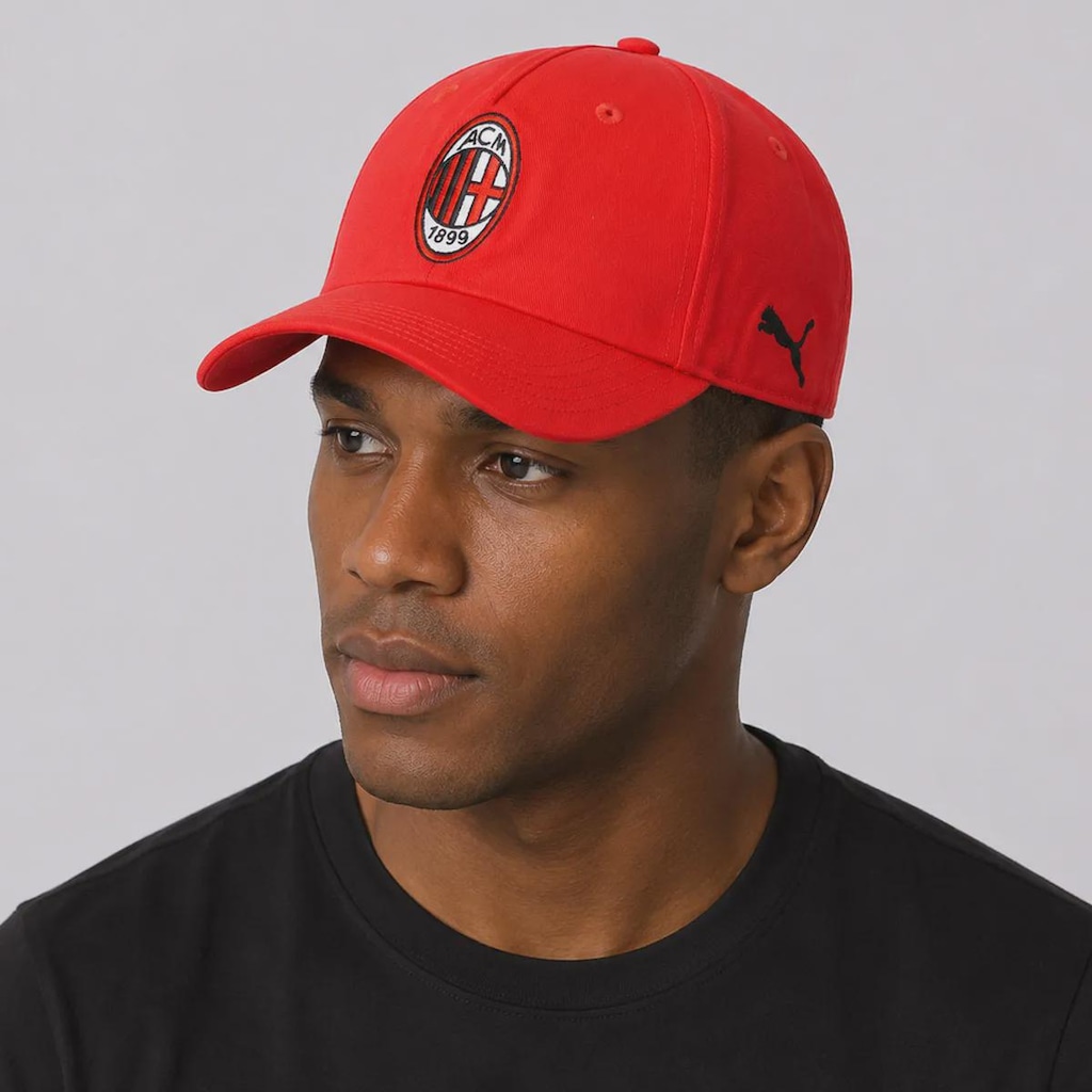 Imagem 5 do produto Boné Unissex Puma AC Milan ESS Aba Curva