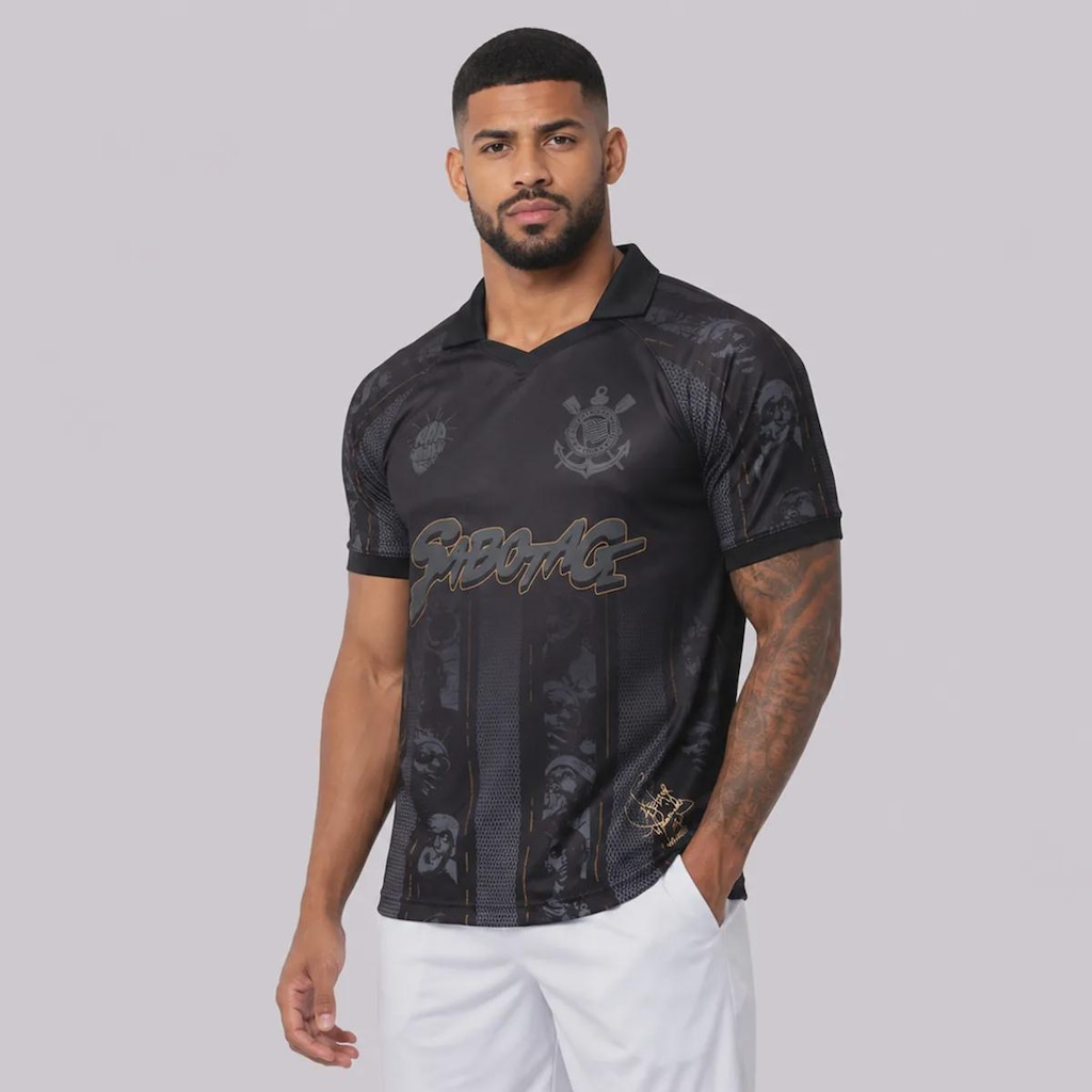 Imagem 2 do produto Camisa Polo do Corinthians X Sabotage Esportiva Masculina