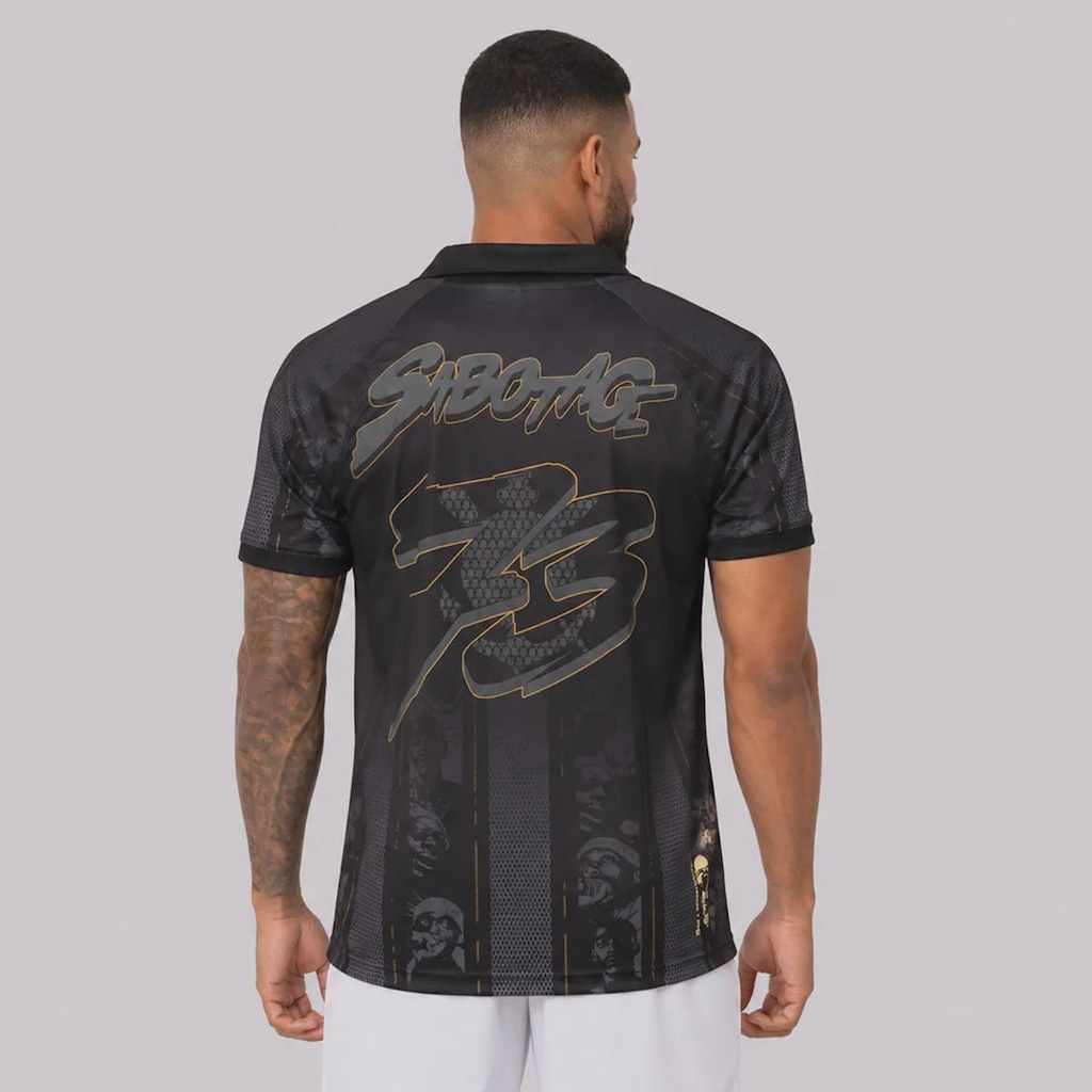 Imagem 4 do produto Camisa Polo do Corinthians X Sabotage Esportiva Masculina