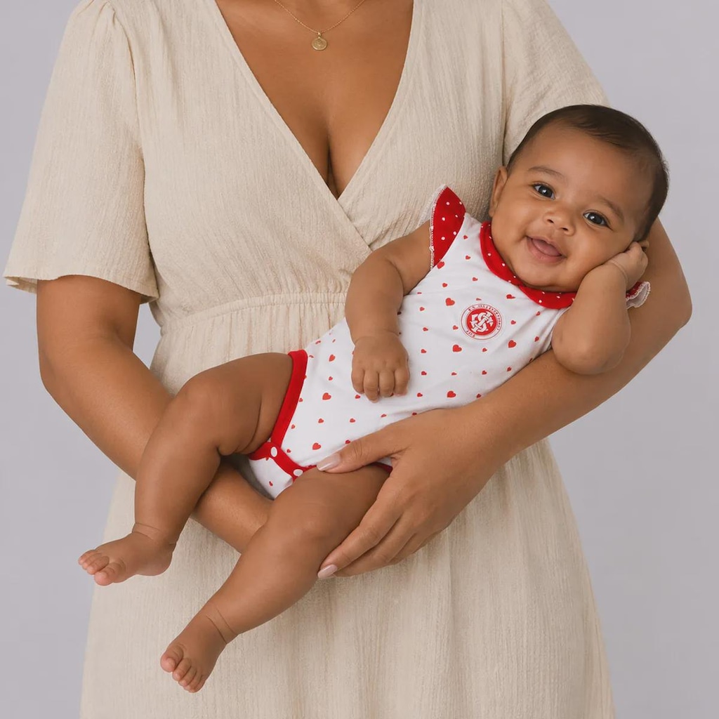Imagem 3 do produto Body do Internacional Corações Infantil