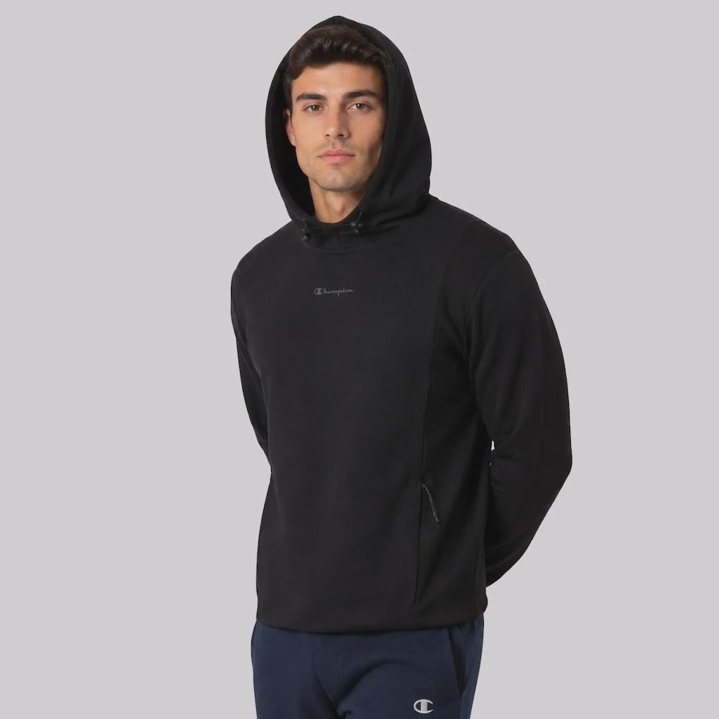 Imagem 3 do produto Blusão de Moletom Champion Tech Mini Script Logo Masculino