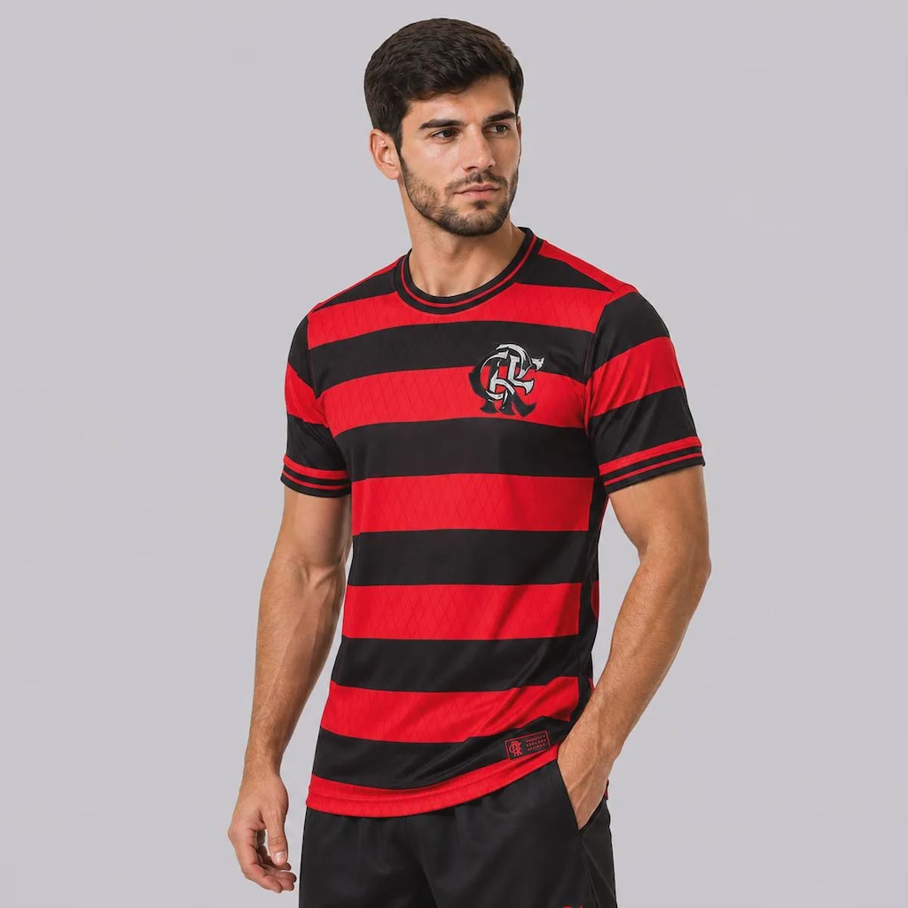 Imagem 2 do produto Camisa do Flamengo Dry Jacquard Masculina