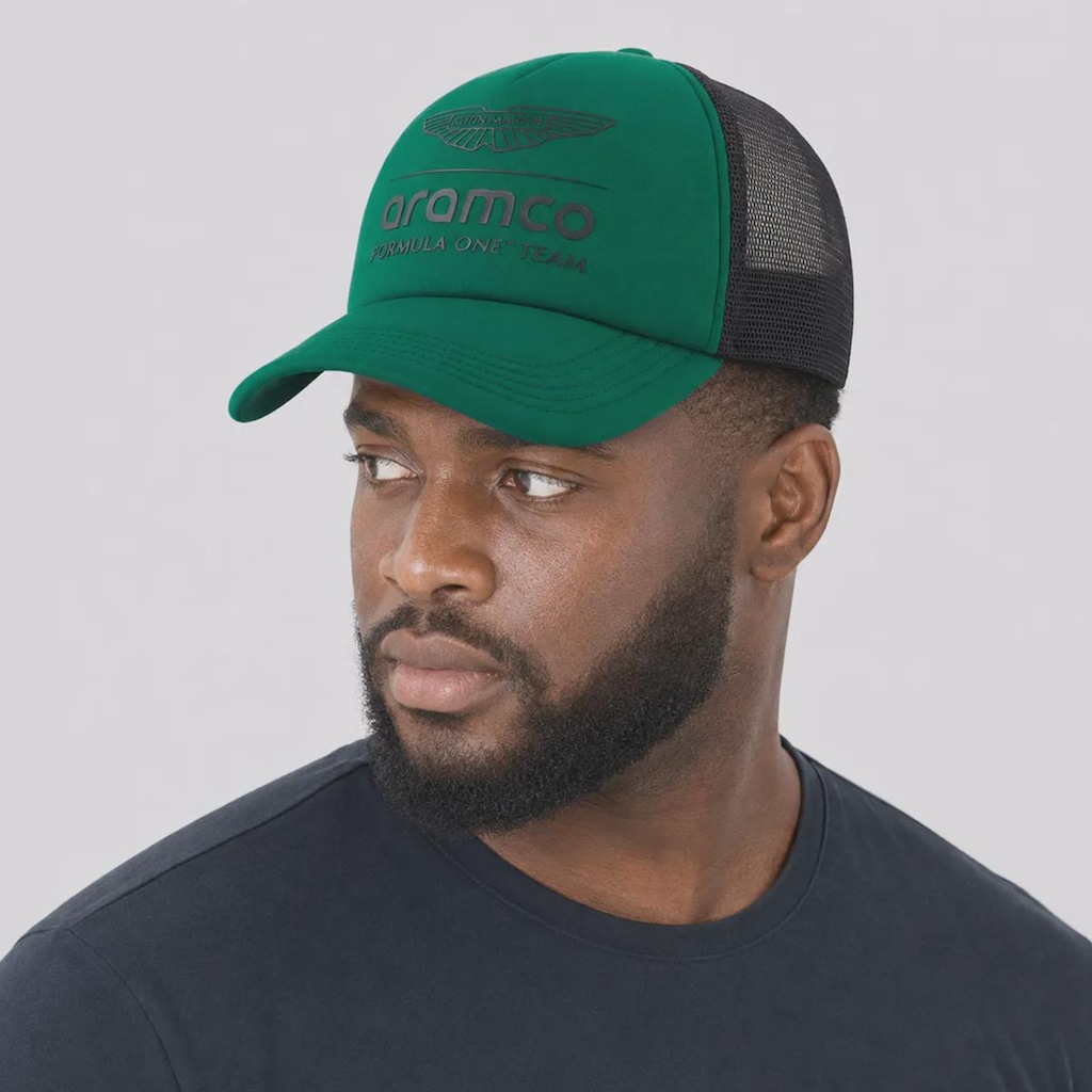 Imagem 5 do produto Boné Unissex Puma Aston Martin F1 Trucker Aba Curva