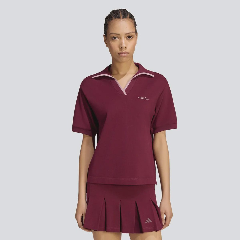 Imagem 1 do produto Camisa Polo adidas Seasonal Essentials Collegiate Feminina