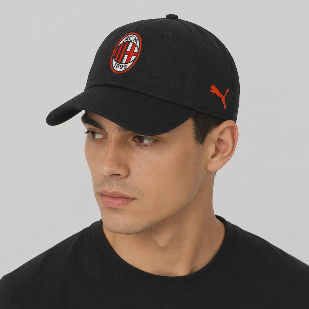Imagem 5 do produto Boné Unissex Puma AC Milan ESS Aba Curva