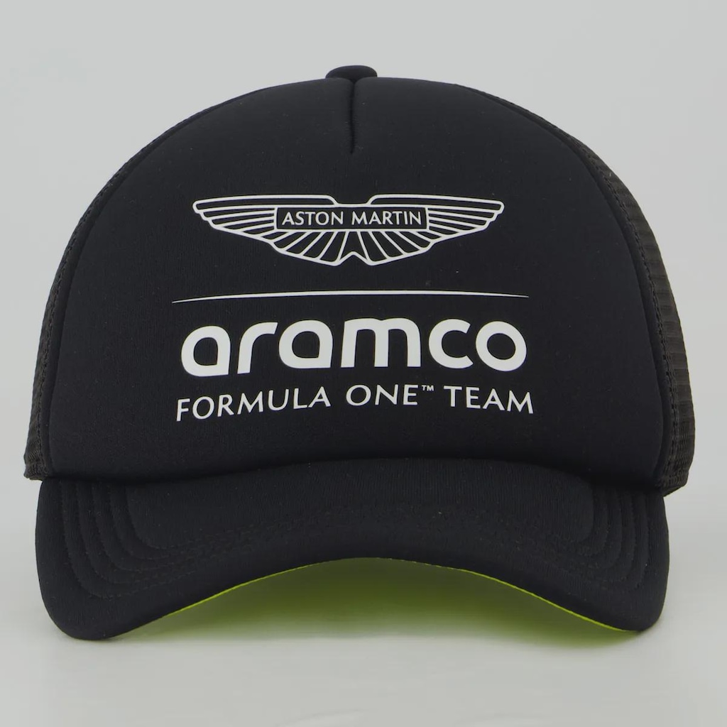 Imagem 2 do produto Boné Unissex Puma Aston Martin F1 Trucker Aba Curva